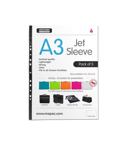 A3 size Jet sleeve 30cm x 43cm Pack 5