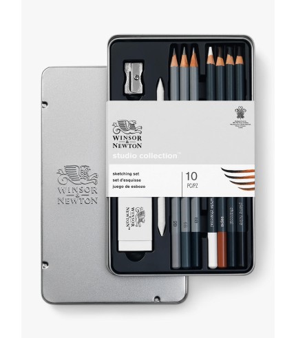 Winsor and Newton Sketching set 10pc