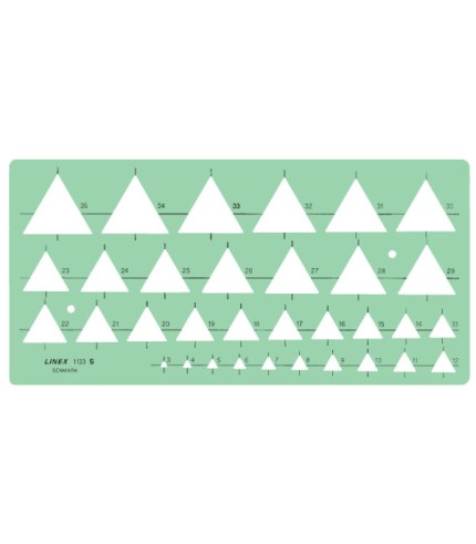 Triangle Template (1133s )