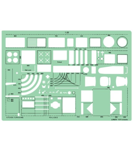 Kitchen Fitting Template (LXG 1137S)