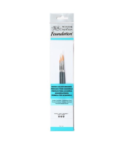 Winsor and Newton Water colour Foundation Brush set 10