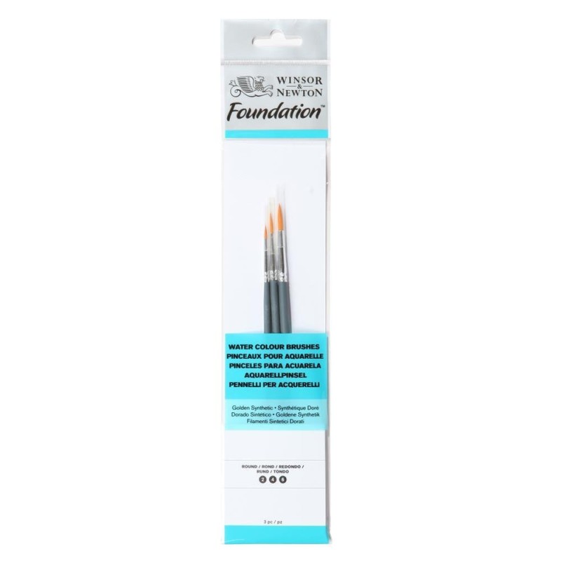 Winsor and Newton Water colour Foundation Brush set 10